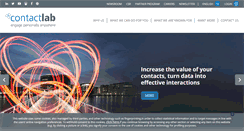 Desktop Screenshot of contactlab.com